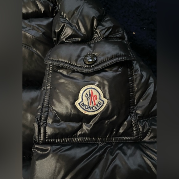 Black Moncler Maya Jacket - Picture 2 of 7